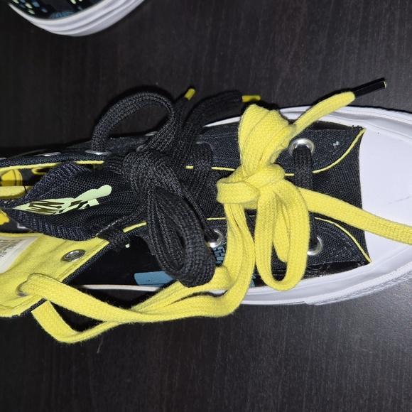 Converse Black and Yellow Superhero High-Tops - Picture 7 of 9